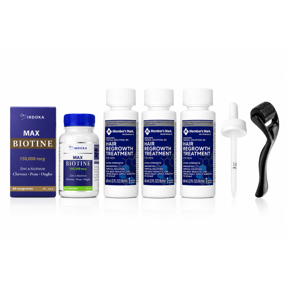 Pack Croissance Cheveux Premium – 6 Pièces